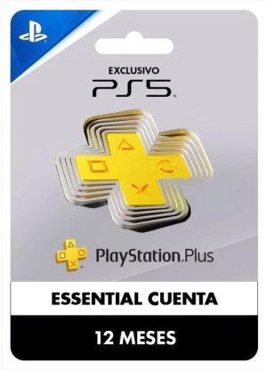 essential 12 ps5 PlayStation Plus Essential 12 Meses PS5